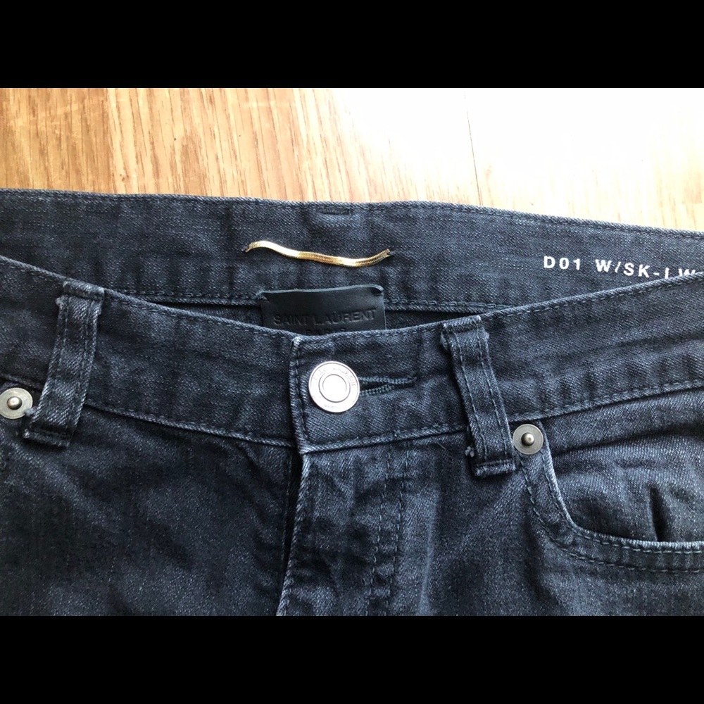 Authentic YSL Jeans - Distressed